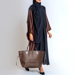 مملوكة مسبقًا Louis Vuitton Damier Ebene Canvas Neverfull MM Bag