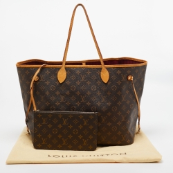 Louis Vuitton Monogram Canvas Neverfull GM Bag