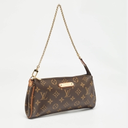 Pre Owned Louis Vuitton Monogram Canvas Eva Pochette Bag