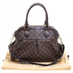 Pre Owned Louis Vuitton Damier Ebene Canvas Trevi PM Bag