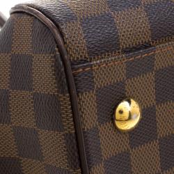Pre Owned Louis Vuitton Damier Ebene Canvas Trevi PM Bag