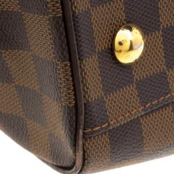 Pre Owned Louis Vuitton Damier Ebene Canvas Trevi PM Bag