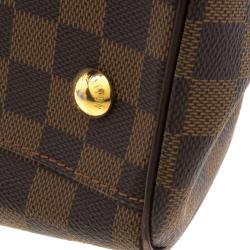 Pre Owned Louis Vuitton Damier Ebene Canvas Trevi PM Bag