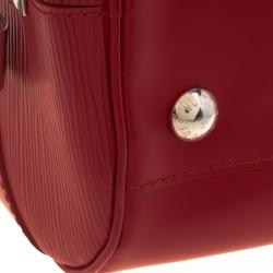 Pre Owned Louis Vuitton Red Epi Leather Montaigne PM Bag