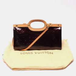 مملوكة مسبقًا Louis Vuitton Purple Leather  Roxbury Drive Top Handle Bag
