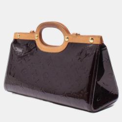 مملوكة مسبقًا Louis Vuitton Purple Leather  Roxbury Drive Top Handle Bag