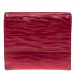 Louis Vuitton Epi Wallet 5Set Red Yellow Black LV Auth 45020