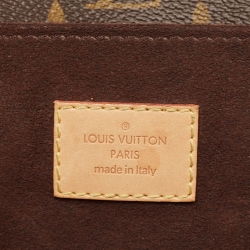 Pre Owned Louis Vuitton Monogram Canvas Pochette Metis Bag