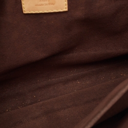 Pre Owned Louis Vuitton Monogram Canvas Pochette Metis Bag