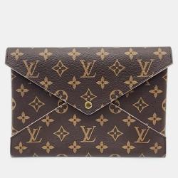 Pre Owned Louis Vuitton Monogram Kirigami Clutch