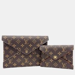 Pre Owned Louis Vuitton Monogram Kirigami Clutch