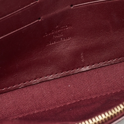 Pre Owned Louis Vuitton Amarante Monogram Vernis Sunset Boulevard Bag