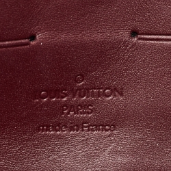 Pre Owned Louis Vuitton Amarante Monogram Vernis Sunset Boulevard Bag