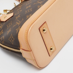 Pre Owned Louis Vuitton Monogram Canvas Alma BB Bag