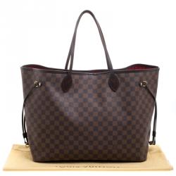 Louis Vuitton Damier Ebene Canvas Neverfull GM Bag