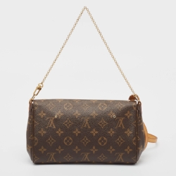 Pre Owned Louis Vuitton Monogram Canvas Favorite MM Bag