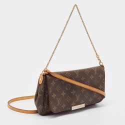 Pre Owned Louis Vuitton Monogram Canvas Favorite MM Bag