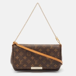 Pre Owned Louis Vuitton Monogram Canvas Favorite MM Bag