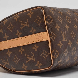 Pre Owned Louis Vuitton Monogram Canvas Speedy Bandouliere 25 Bag