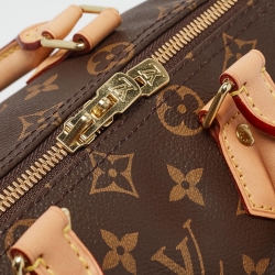 Pre Owned Louis Vuitton Monogram Canvas Speedy Bandouliere 25 Bag