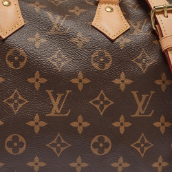 Pre Owned Louis Vuitton Monogram Canvas Speedy Bandouliere 25 Bag