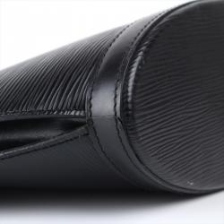 Pre Owned Louis Vuitton Noir Epi Leather Saint Jacques PM Bag