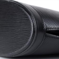 Pre Owned Louis Vuitton Noir Epi Leather Saint Jacques PM Bag