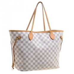 Louis Vuitton Damier Azur Canvas Neverfull MM Bag
