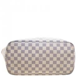 Louis Vuitton Damier Azur Canvas Neverfull MM Bag