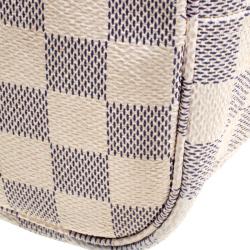 Louis Vuitton Damier Azur Canvas Neverfull MM Bag