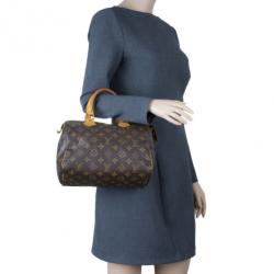 Pre Owned Louis Vuitton Monogram Canvas Speedy 25
