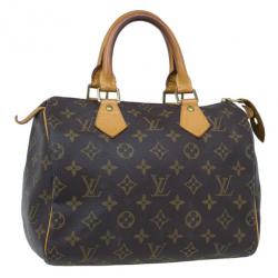 Pre Owned Louis Vuitton Monogram Canvas Speedy 25