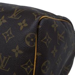 Pre Owned Louis Vuitton Monogram Canvas Speedy 25