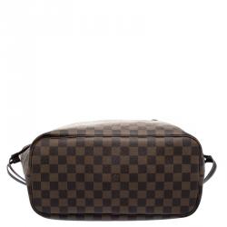 Louis Vuitton Damier Ebene Canvas Neverfull MM Bag