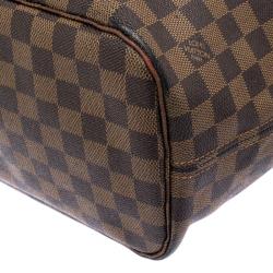 Louis Vuitton Damier Ebene Canvas Neverfull MM Bag
