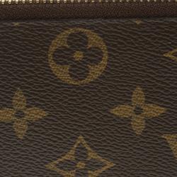 Louis Vuitton Monogram Canvas Clemence Wallet