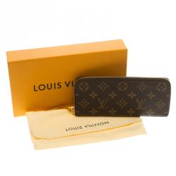 Louis Vuitton Monogram Canvas Clemence Wallet