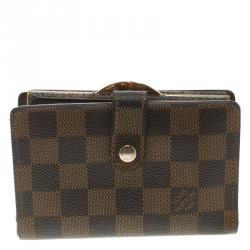 Louis Vuitton Monogram Canvas Port Feuille Vienoise French Purse Wallet