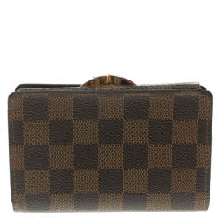 Louis Vuitton Monogram Canvas Port Feuille Vienoise French Purse Wallet