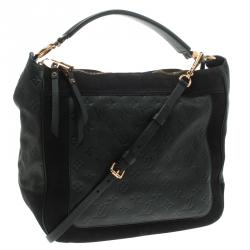 Pre Owned Louis Vuitton Orage Monogram Empreinte Leather Audacieuse MM Bag
