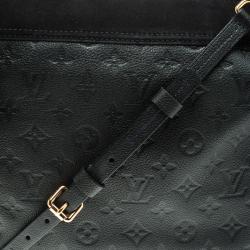 Pre Owned Louis Vuitton Orage Monogram Empreinte Leather Audacieuse MM Bag