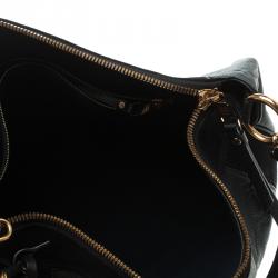 Pre Owned Louis Vuitton Orage Monogram Empreinte Leather Audacieuse MM Bag