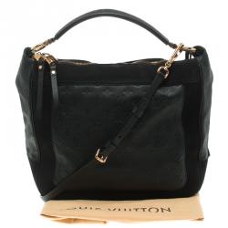 Pre Owned Louis Vuitton Orage Monogram Empreinte Leather Audacieuse MM Bag
