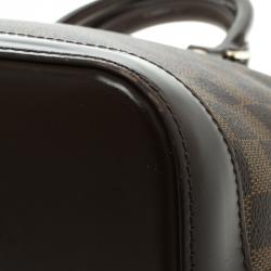 Pre Owned Louis Vuitton Damier Ebene Canvas Alma PM Bag