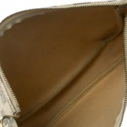 Pre Owned Louis Vuitton Damier Azur Canvas Pochette Accessories