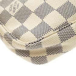 Pre Owned Louis Vuitton Damier Azur Canvas Pochette Accessories