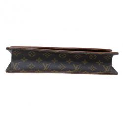Pre Owned Louis Vuitton Monogram Canvas Pochette Dame GM