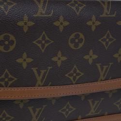 Pre Owned Louis Vuitton Monogram Canvas Pochette Dame GM