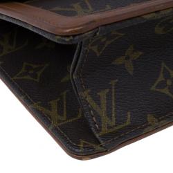 Pre Owned Louis Vuitton Monogram Canvas Pochette Dame GM