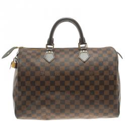 مملوكة مسبقًا Louis Vuitton Damier Ebene Canvas Speedy 35